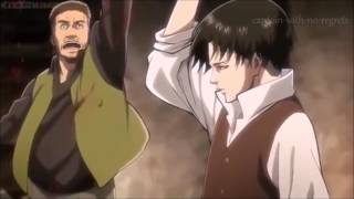 Attack on Titan Levi Ackerman AMV  Never Too Late Three Days Grace [upl. by Iverson]