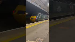 Class 43 HST sighting at Newton Abbot Station England [upl. by Marta]