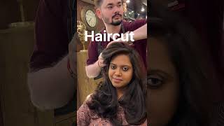 shortvideo Haircut multilayer Crown bouncing step Like share subscribe ￼￼ [upl. by Phaidra]