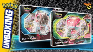 Unboxing BOX POKÉMON BLASTOISE E VENUSAUR VMAX  Pokémon TCG [upl. by Esinyt613]