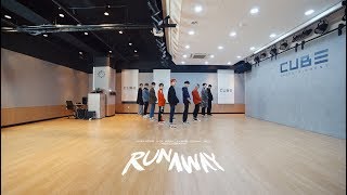 PENTAGON펜타곤  RUNAWAY Choreography Practice Video [upl. by Noillid]