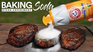 I tried BAKING SODA on 1 Steak and this happened [upl. by Harac740]