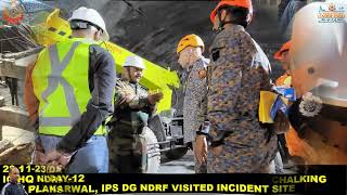 Silkyara tunnel Disaster Rescue BY 15 NDRF at Uttarkashi [upl. by Enailuj]