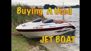 I BOUGHT a USED JET BOAT  Seadoo Challenger Test Drive [upl. by Anirbaz]