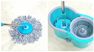 Spotzero By MILTON Smart Spin Mop with Bucket  Easy floor cleaning mop  Demo video  magic mop [upl. by Nava573]