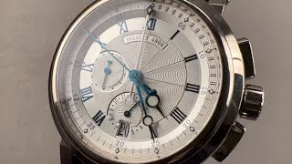 Breguet Marine Chronograph 5827BB129Z8 Breguet Watch Review [upl. by Ketchum]