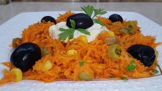 Salade de carottes سلطة جزر [upl. by Vatsug373]