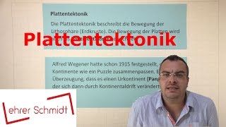 Plattentektonik  Einleitung und Begriffe  Erdkunde  Lehrerschmidt [upl. by Akirdnas862]