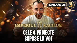 Votează proiectele din a treia săptămână  Imperiul Racilor  Episodul 3 [upl. by Trask]