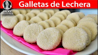 Galletas de Lechera  VickyRecetaFacil [upl. by Egan]