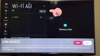 Lg TV Wifi Açılmıyor  ÇÖZÜM [upl. by Aan]