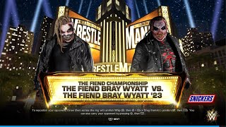 Bray Wyatt Tribute The Fiend vs The Fiend 23 [upl. by Ynottirb]