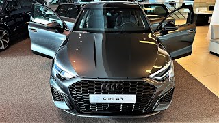 2023 Audi A3 Sline Sportback  Interior and Exterior Visual Review [upl. by Concordia]