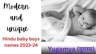 Hindu baby boys names 202324  Marathi mulanchi nave 202324  best baby boys names  unique names [upl. by Bobinette]