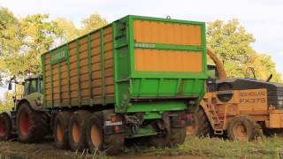 Fendt 828 amp Joskin Silospace 2040 avec FX 350 [upl. by Lepp222]