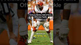 Anthony Muñoz Hall of Fame Offensive Tackle football nfl sportfacts [upl. by Airtemed557]