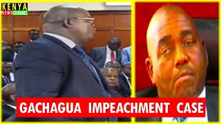 Lawyer Kibe Mungai DISQUALIFIES Justice Mrima face to face during Gachagua impeachment case court [upl. by Anehsak811]