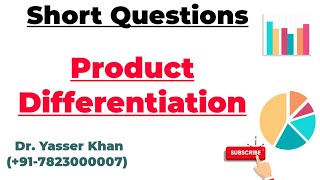 Product Differentiation [upl. by Nahallac562]