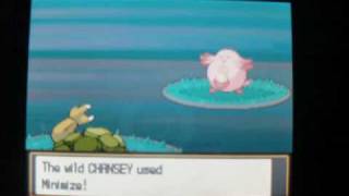 How to Catch Chansey  Pokemon Heart Gold and Soul Silver [upl. by Aimil]