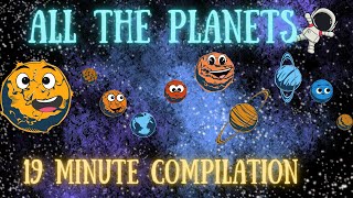 Planet Songs for Children  19 Minute Compilation from Silly School Songs  Planet Songs for Kids [upl. by Malaspina]