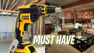 Dewalt 20v Drywall Screw Gun Review Dewalt Drywall Screw Gun Put To The Test [upl. by Netsrik]