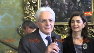 MATTARELLA Il MIO PRIMO PENSIERO A DIFFICOLTA E SPERANZE DEGLI ITALIANI  PRIME PAROLE PRESIDENTE [upl. by Hildegaard]