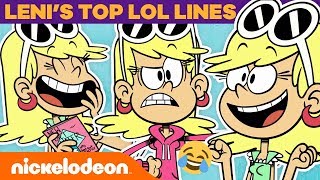 Leni Louds Top LOL Lines 🤣 The Loud House  TBT [upl. by Nanreh]