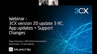 3CX Version 20 update 3 RC App updates  Support Changes [upl. by Lora365]