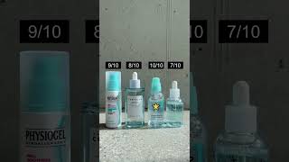 Rating soothing serums koreanskincare skincareproduct rating rate soothing serum [upl. by Gnehp]