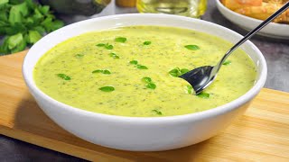 Creamy ZUCCHINI SOUP in 30 min  EASY amp HEALTHY Courgette Soup Recipe by Always Yummy [upl. by Zetnod]