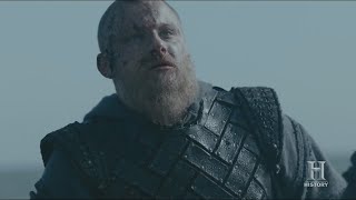 Vikings S06E10 Ivar stabs Bjorn  Ending scene of the Midseason finale [upl. by Harolda]