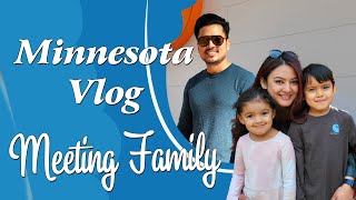 Minnesota USA  Meeting family  Travel vlog  Sansha  Barsha Raut  Sanjog Koirala  Part 1 [upl. by Kenneth815]