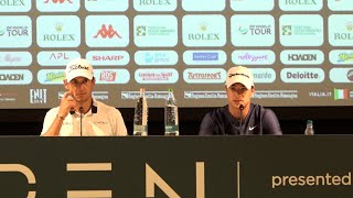 Migliozzi e Manassero  Conferenza Stampa Pre 81° Open d’Italia presented by Regione EmiliaRomagna [upl. by Pressman]