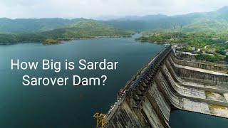 Sardar sarovar dam with drone shots and amazing facts [upl. by Holt]