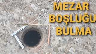 HELENİSTİK MEZAR ALAN TARAMA VE CUBUKLA GERCEK MEZAR BOŞLUĞU BULMA YÖNTEMİ [upl. by Llewop119]