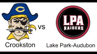 Crookston vs Lake Park Audubon Varsity Girls Basketball [upl. by Neill]