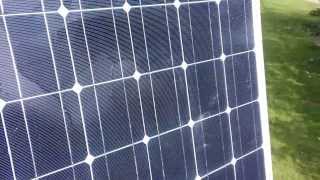 Hydrophobic coating on the Solar panel [upl. by Proffitt]