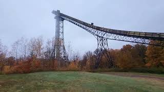 Top Of Copper Peak Ski Jump Upper Peninsula Michigan [upl. by Leur]