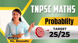 Probablity  Shortcuts and Formulas  TNPSC Maths  Veranda Race [upl. by Aicarg]