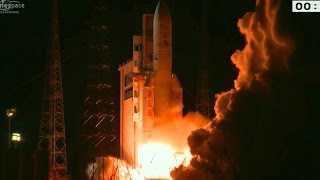 Full Ariane 5 ECA VA232  Intelsat 33e  Intelsat 36 launch coverage [upl. by Shirah]