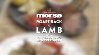 Morsø  Roast Rack of Lamb with Harissa Marinade amp Tabbouleh [upl. by Ellersick]