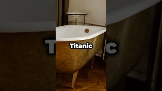 Titanic’s Most Shocking Luxury A Single Bathtub 🛁✨ You Won’t Believe Why shorts facts [upl. by Suravart385]