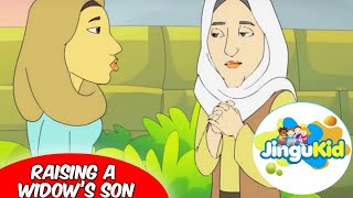 Best Bible stories for kids  Raising a Widows Son  Animated Bible Stories For Preschool Kids [upl. by Anaujik]