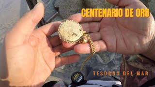 encuentro CENTENARIO DE ORO de 14K con CADENA GOLD COIN [upl. by Hansiain]