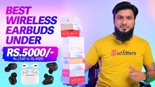 Top 3 Wireless Earbuds under 5000 In Pakistan 2022 [upl. by Alanah966]