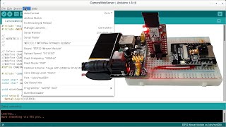 Cheap Wifi IP Camera ESP32CAM  Arduino Software IDE [upl. by Ettegroeg7]