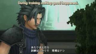 Final Fantasy VII Crisis Core Cutscenes Ep 3  Kunsel Zack Japanese with English Subtitles [upl. by Forland347]