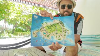 Maldives  Holiday inn Kandooma  Full island tour  Places to explore [upl. by Boggs]