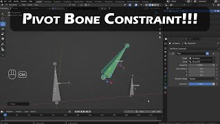 Pivot Bone Constraint Blender [upl. by Yraunaj]