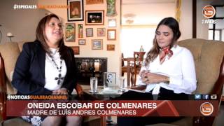 MADRE DE LUIS ANDRES COLMENARES ONEIDA HABLA EN EXCLUSIVA [upl. by Dlonra447]